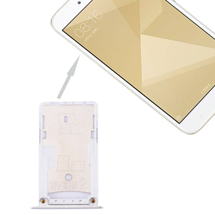 For Xiaomi Redmi 4X SIM & SIM / TF Card Tray