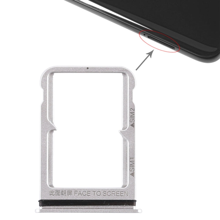 Double SIM Card Tray for Xiaomi Mi 8