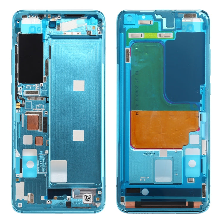 Front Housing LCD Frame Bezel Plate for Xiaomi Mi 10 5G / Mi 10 Pro 5G