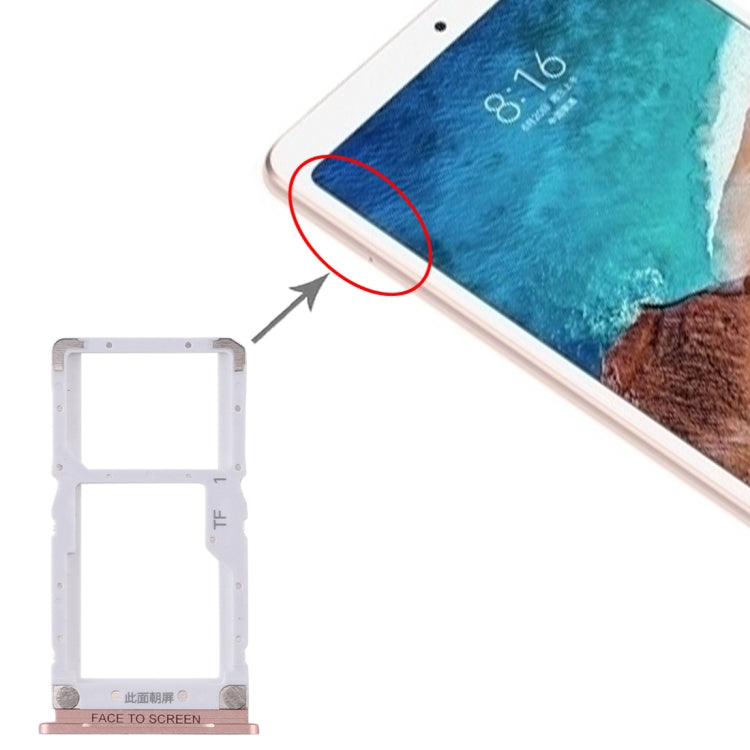 SIM Card Tray + Micro SD Card Tray for Xiaomi Mi Pad 4