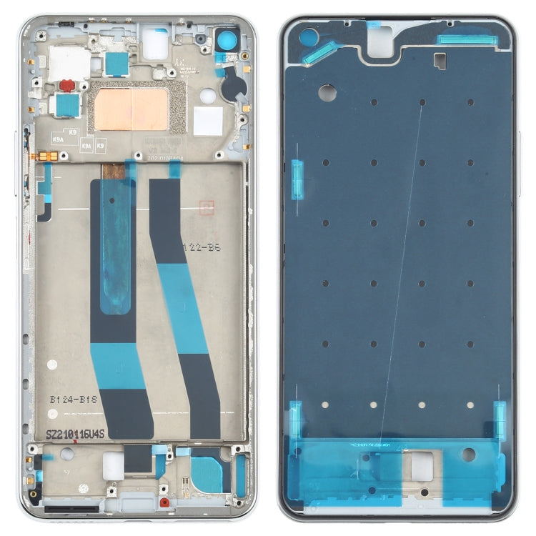 Original Front Housing LCD Frame Bezel Plate for Xiaomi Mi 11 Lite 4G M2101K9AG