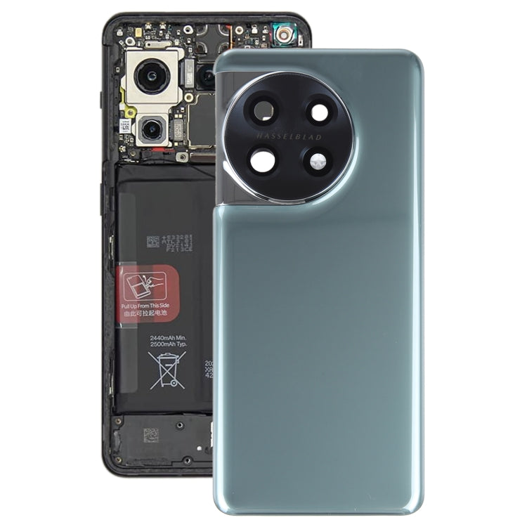 For OnePlus 11 Battery Back Cover with Camera Lens Cover